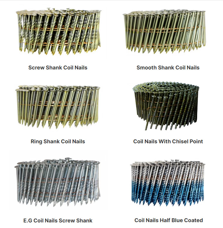 hardened coil nails