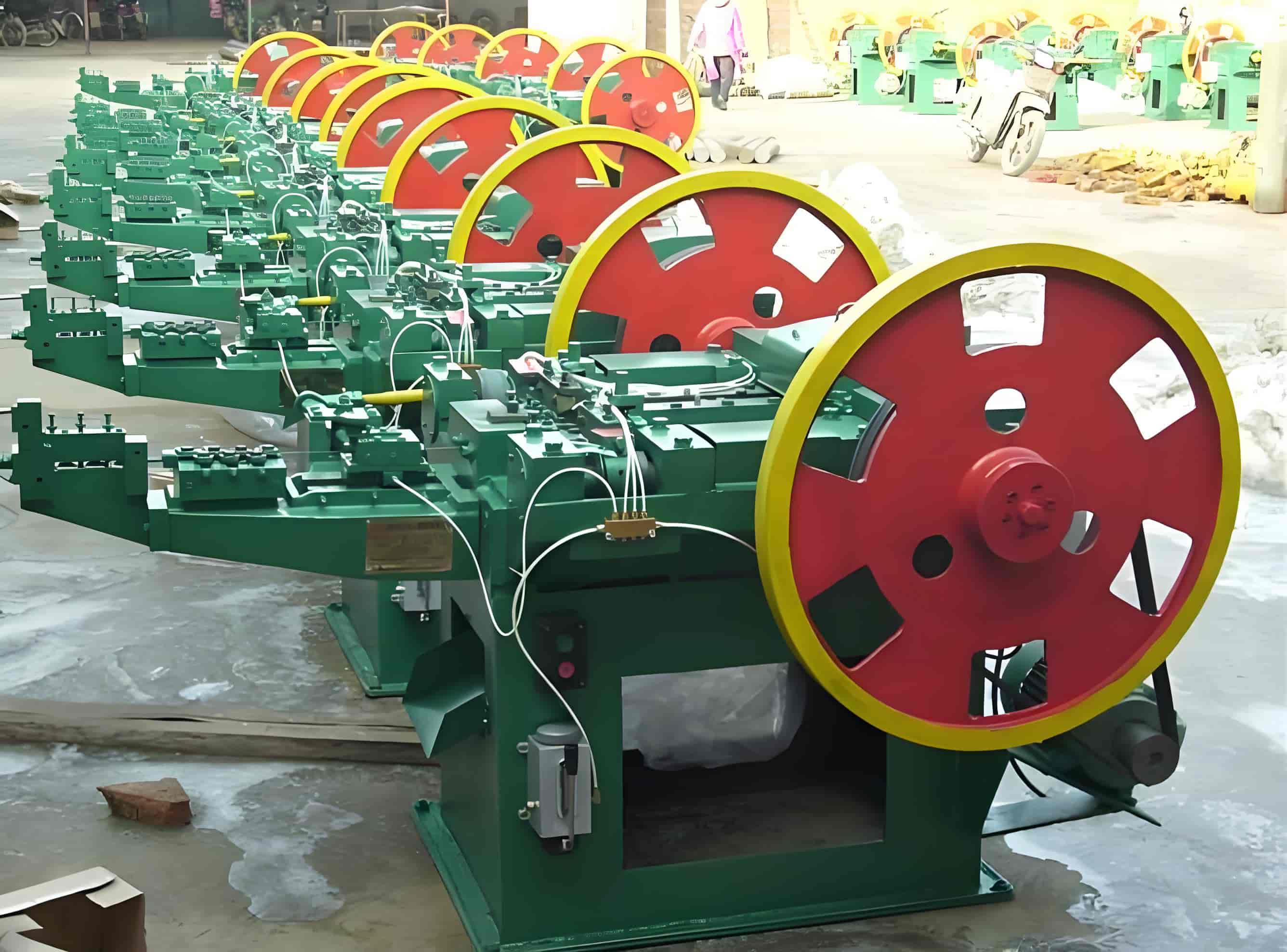 coil nail machine